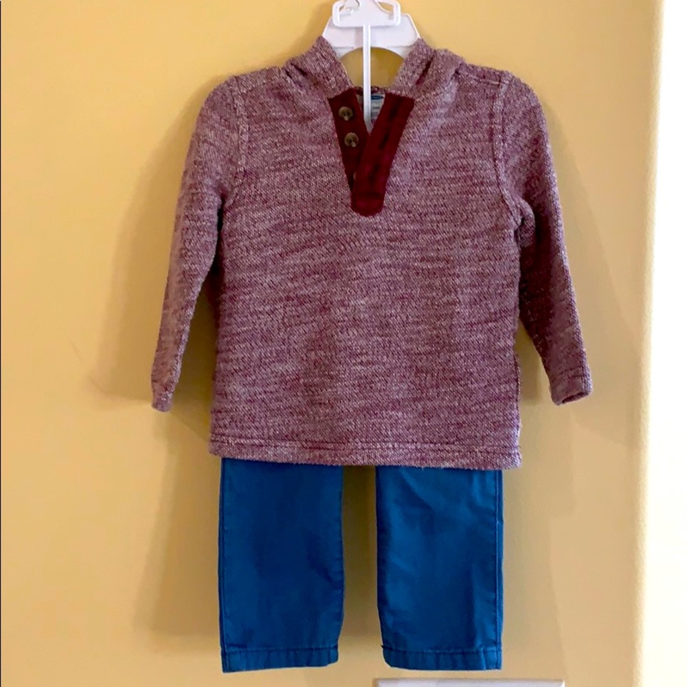 Boys outfit size 18-24m old navy/children’s place
